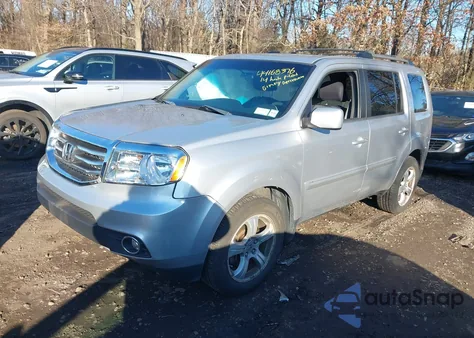 2014 Honda Pilot Ex from USA, damaged, VIN 5FNYF4H47EB057644